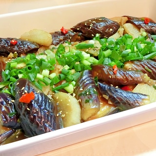 茄子と長芋のトロトロ煮